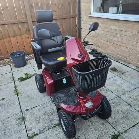 Kymco comfy 4 mobility scooter - view 6