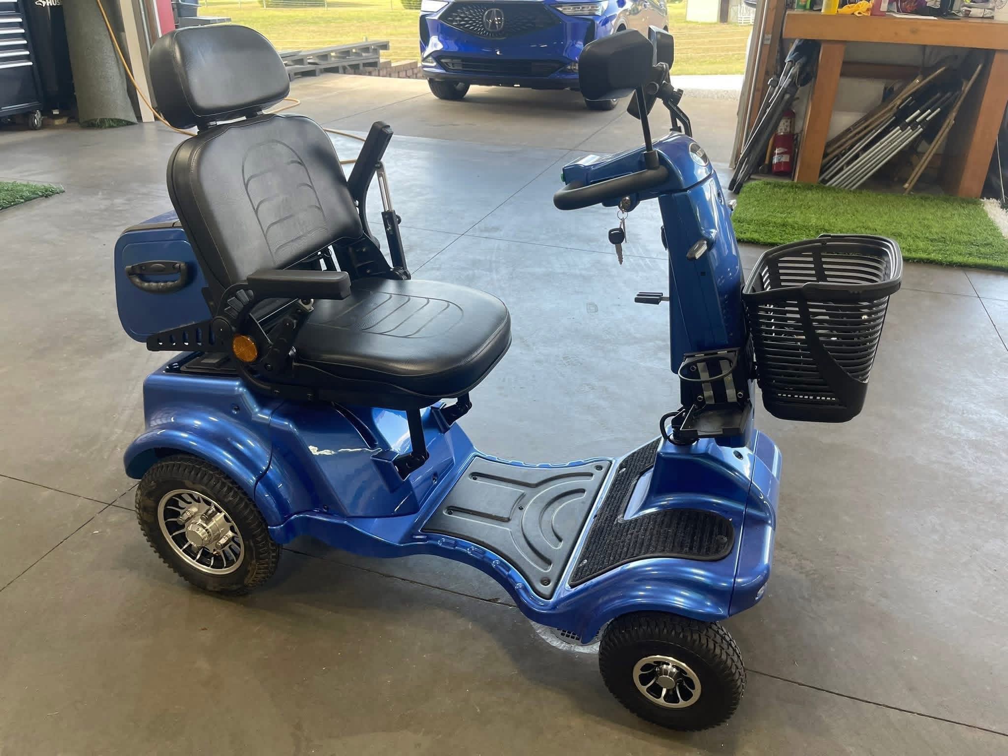 4 wheel electric mobility scooter - view 3