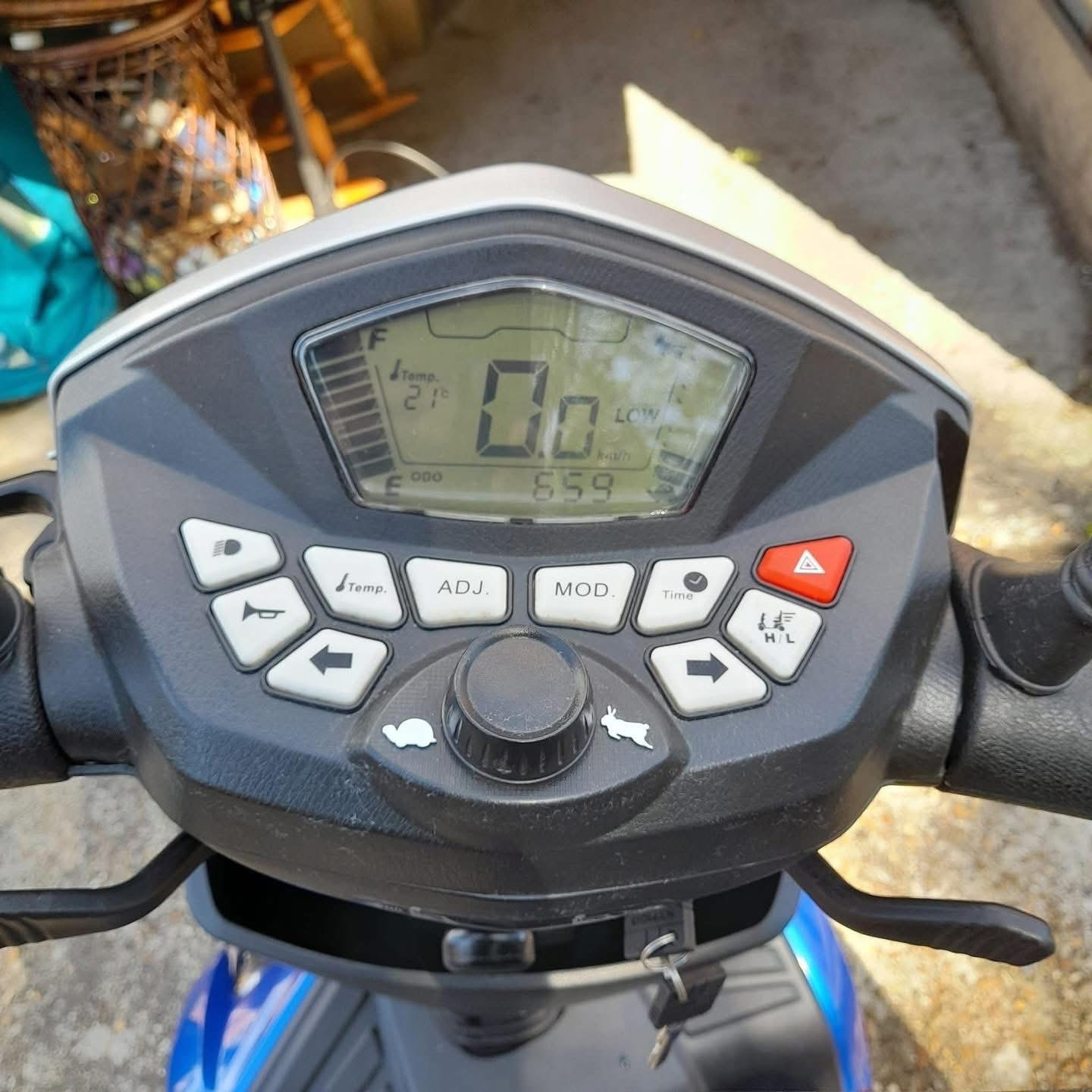 Kymco Maxer 8mph mobility scooter  - view 4