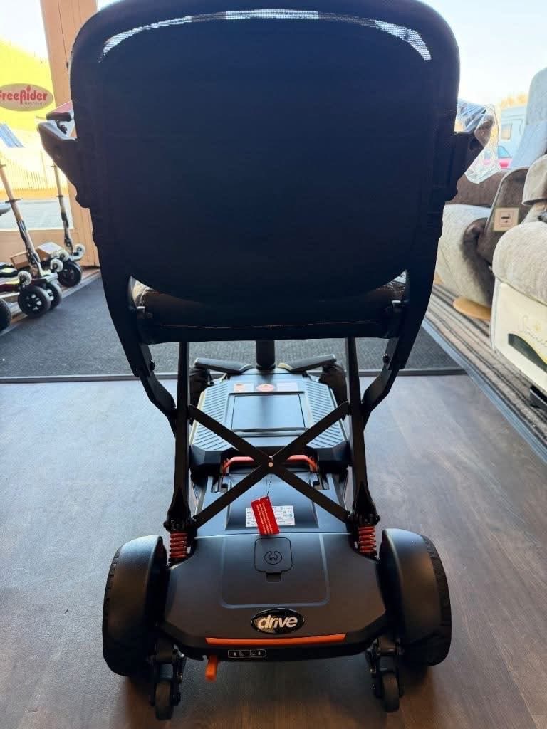 Monarch smarti 4 wheel automatic folding mobility scooter - view 6
