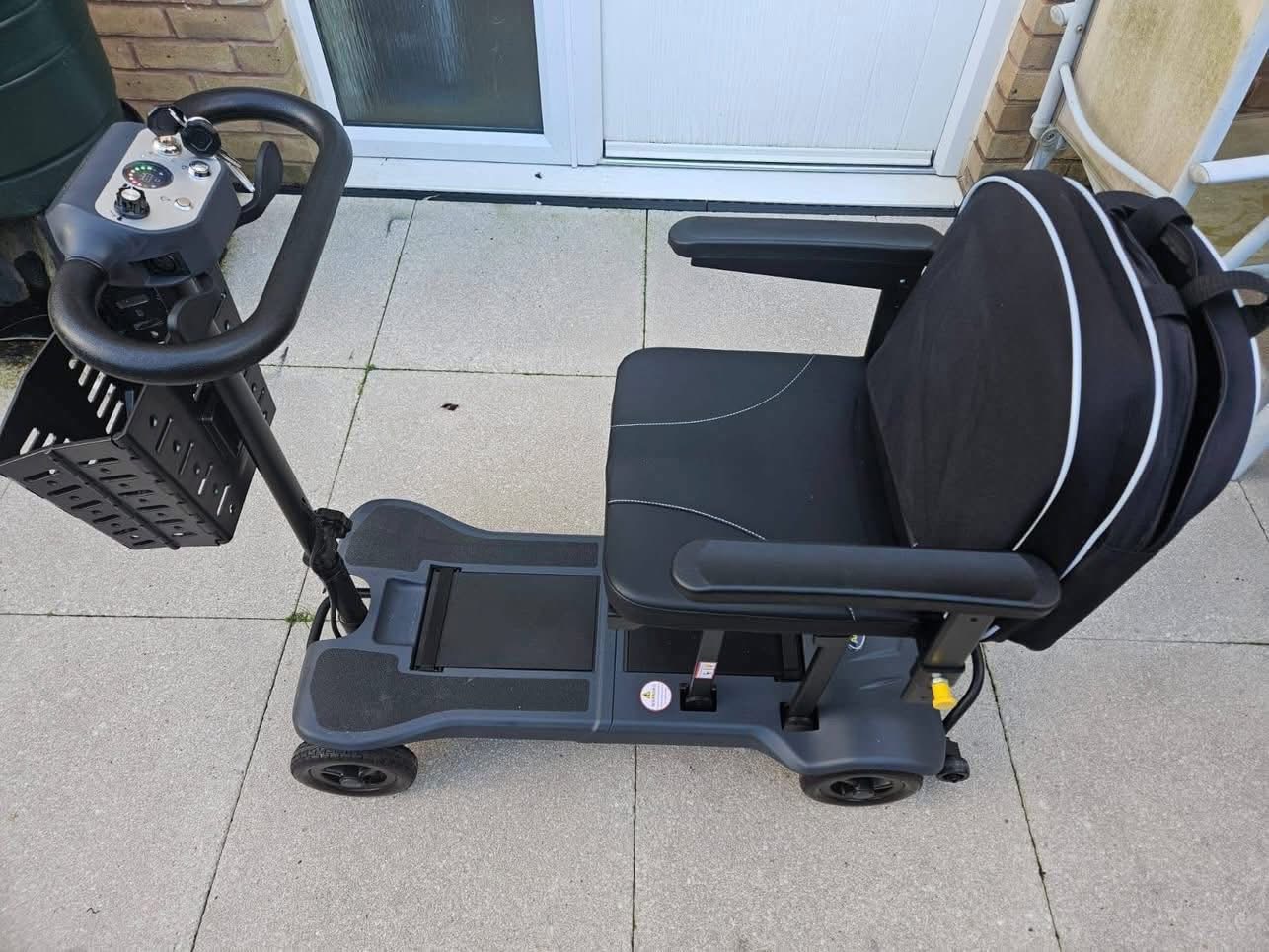 Ultra Lightweight Folding Carbon Fibre Mobility Scooter - view 3