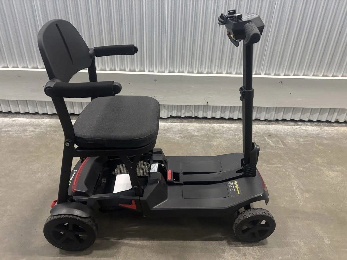 Scoot N Go 4-Wheeled Folding Electric Scooter - view 4