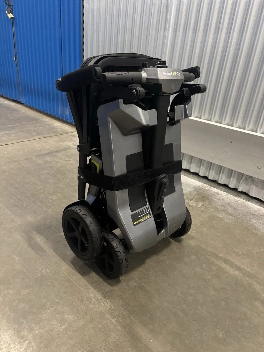 Scoot N Go 4-Wheeled Folding Electric Scooter - view 7