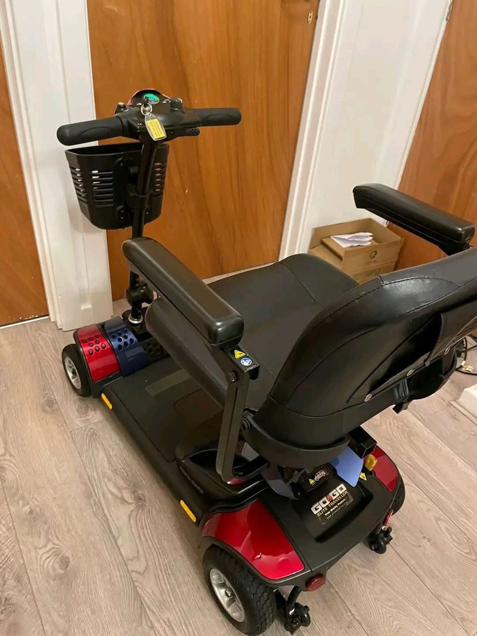 GO GO Pride elite traveller mobility scooter - view 2