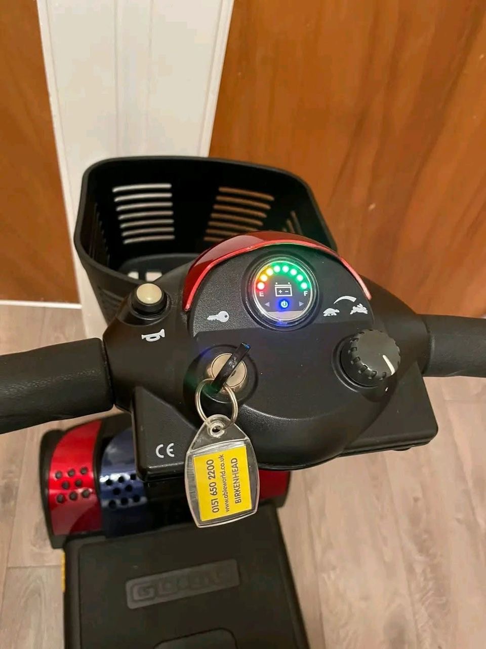 GO GO Pride elite traveller mobility scooter - view 8