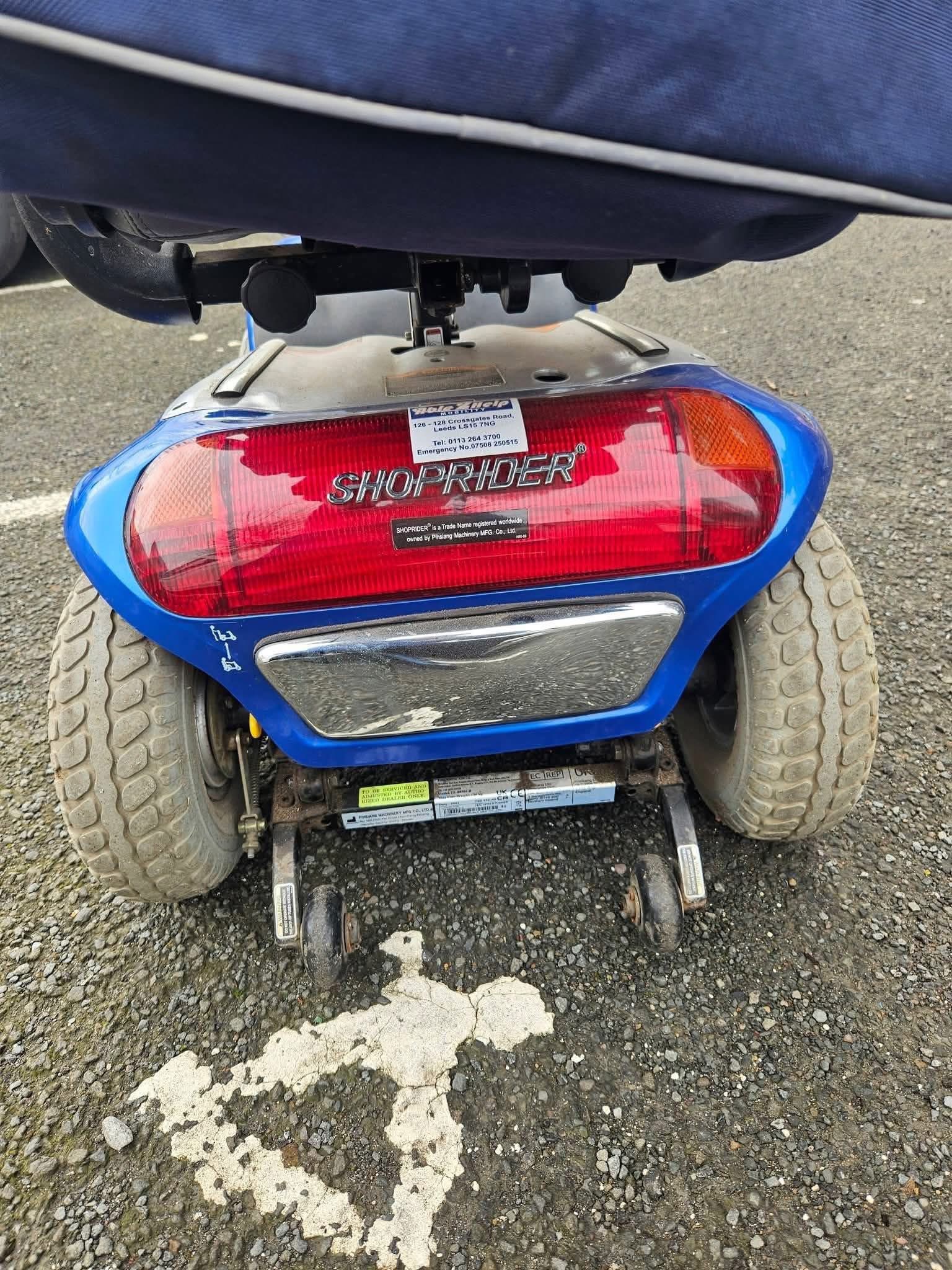 SHOPRIDER CADIZ MOBILITY SCOOTER  - view 5