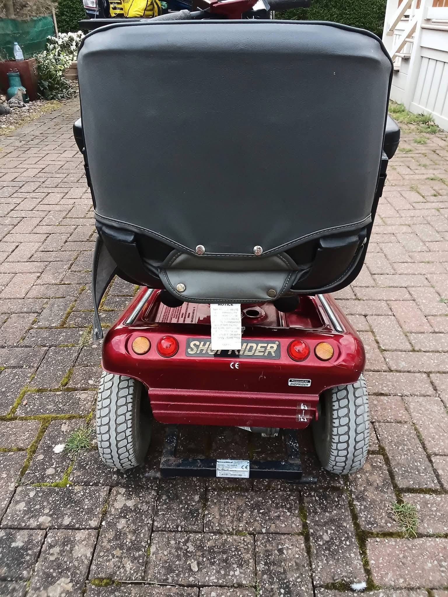 SHOPRIDER Sovereign 4 mobility scooter  - view 8